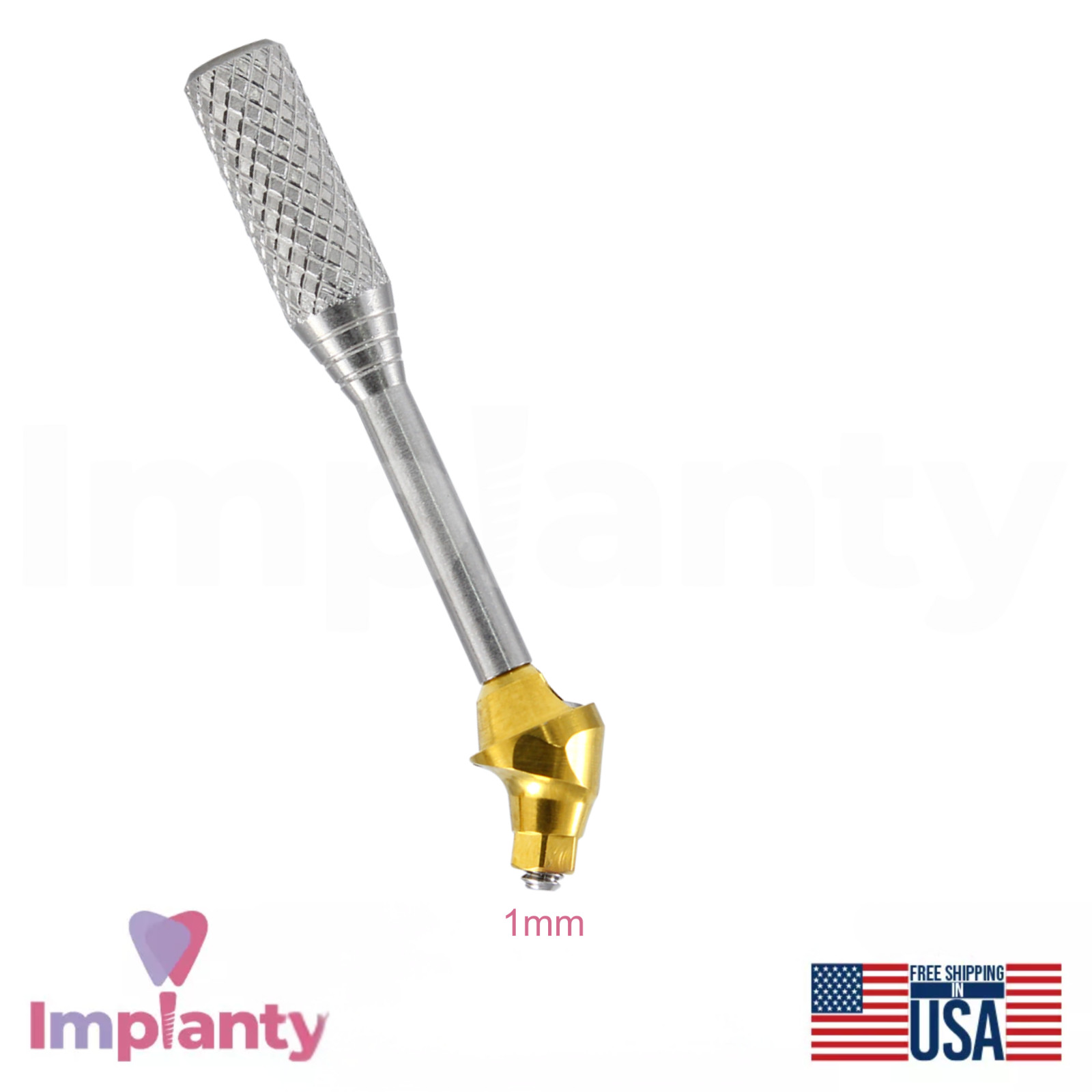 5x Angled 30° Multi Unit 1.6 Conical Connection NP Hex 2.25mm Dental Tool