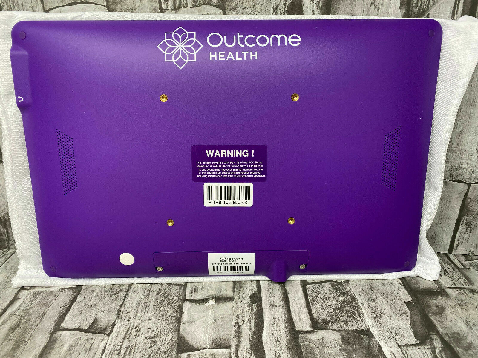 Context Media Health Outcome Health Digital Exam room Tablet P-TAB-105-ELC-03