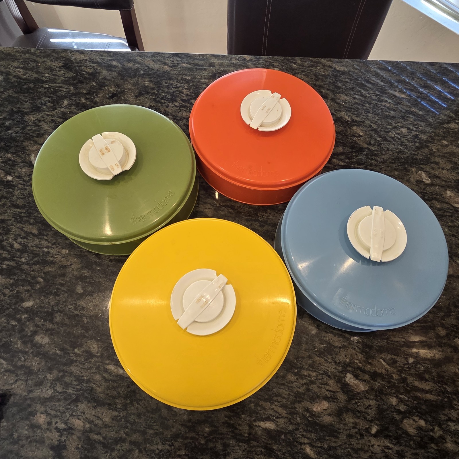 Samson Medical AUTOCLAVE THERMADOME Container Lid Set Of 4 From 1970s