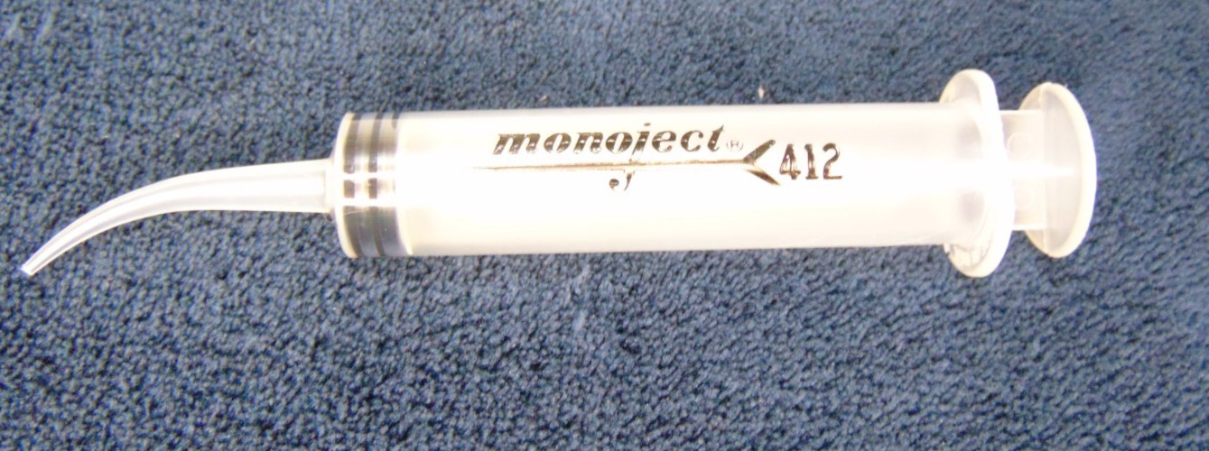 Monoject Curved 412 Tip Syringes 12 Cc , 1pcs – 1 Count select qty you want