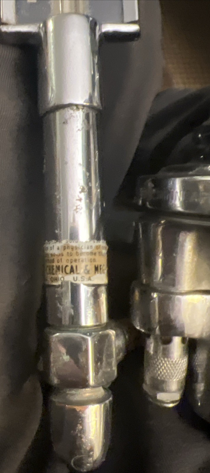 Heidbrink Airator KR18811 Anesthesia Regulator The Ohio Chemical &MFG CO