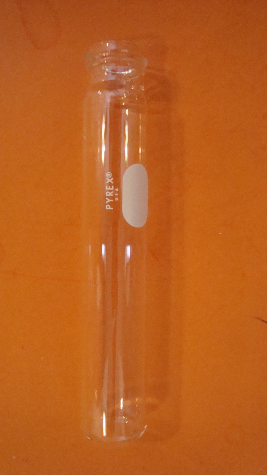 55 ml CULTURE TUBES Corning PYREX 9826-25 NEW OLD STOCK 48/box NIB