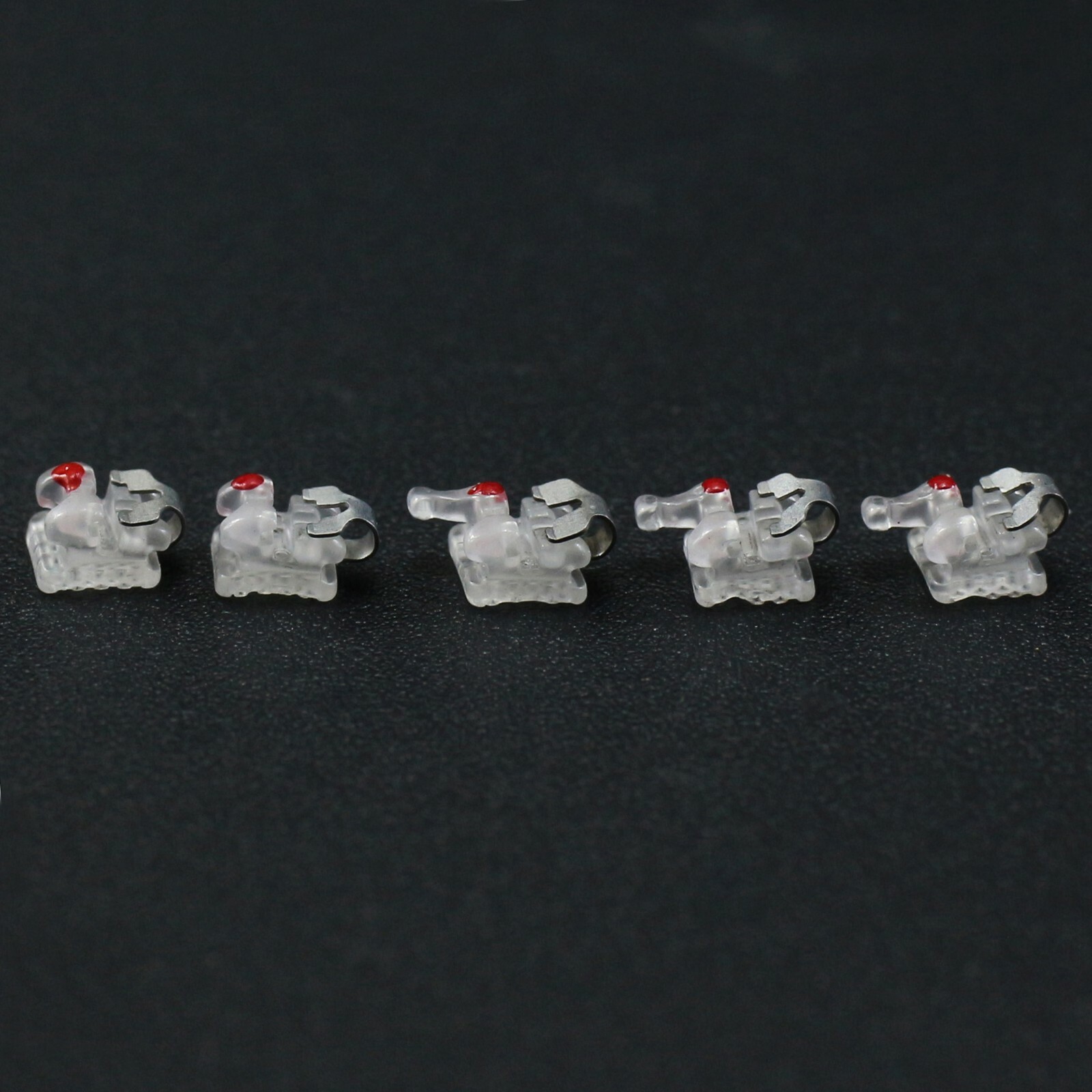 Orthodontic Bracket Self Ligating Ceramic Clear Aesthetic Interactive Roth 0.022