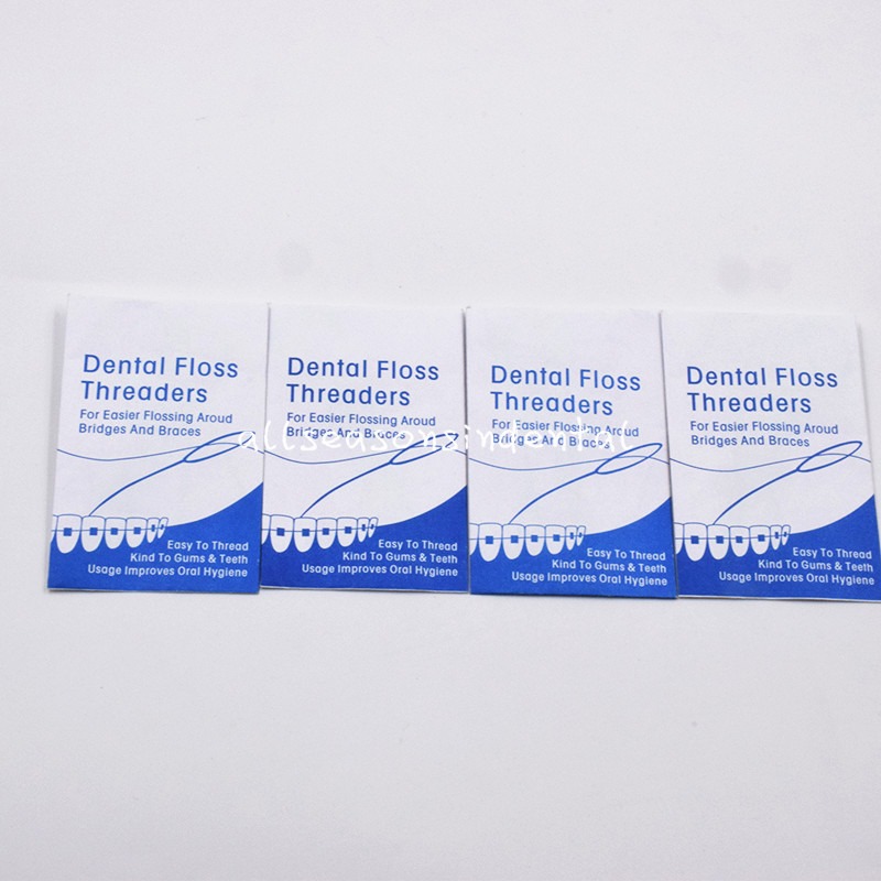 4 Colors Dental Orthodontic Brush Ties Toothbrush Brush Floss Oral Care Kit
