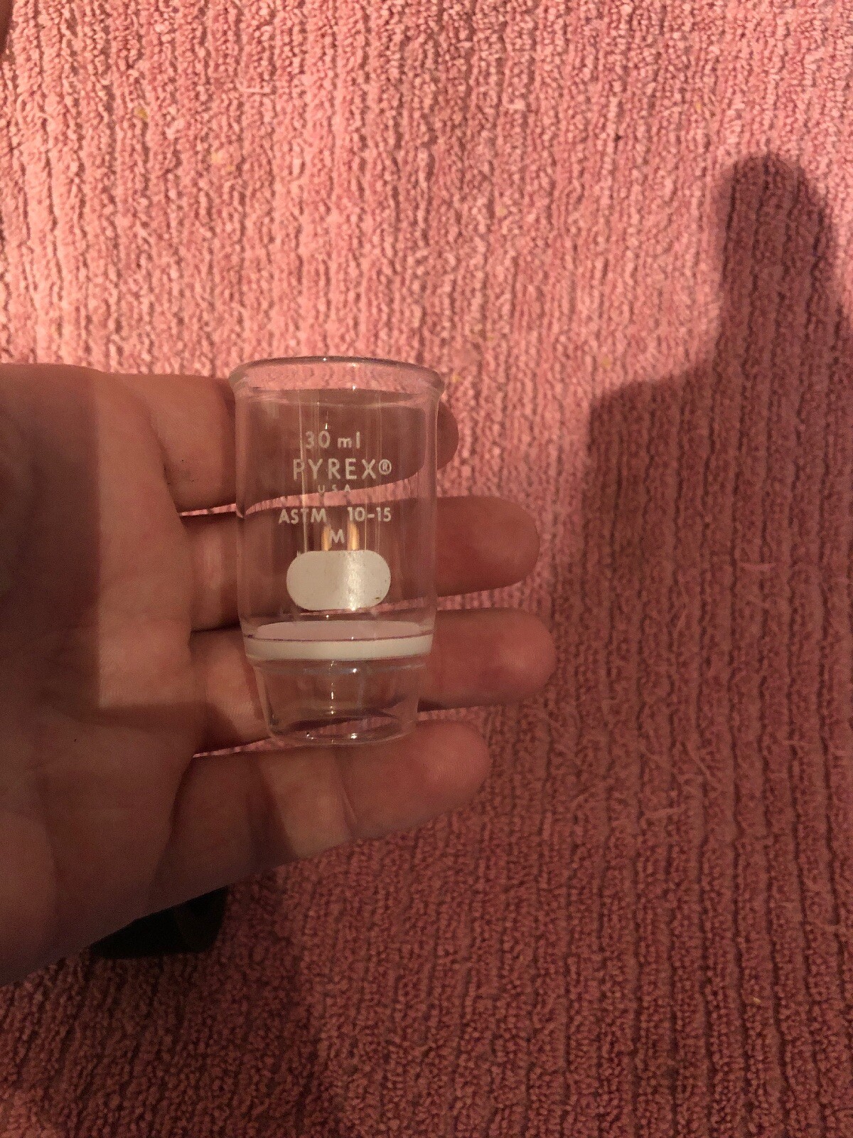 30ml Pyrex Funnel With Frit With Unknown Rubber Funnel Lab/distilling