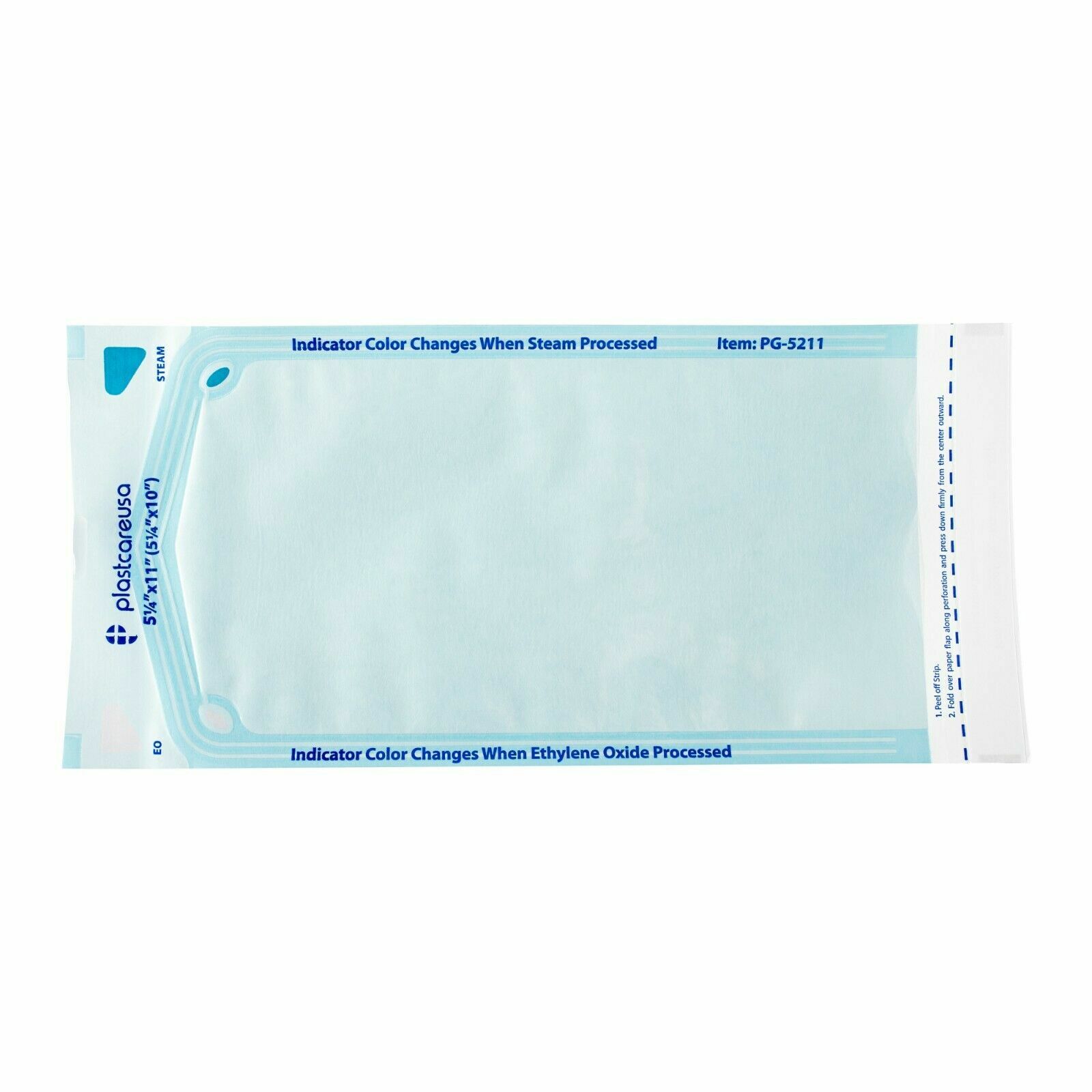 Dental Sterilization Pouch RIT-5211 5.25″x11, 1000pcs (4+1 Free boxes) PlastCare