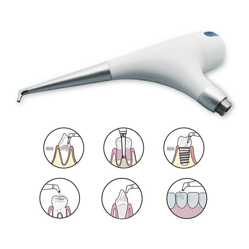 2/4 Holes Dental Air Flow Teeth Polishing Polisher Handpiece Hygiene Prophy Jet