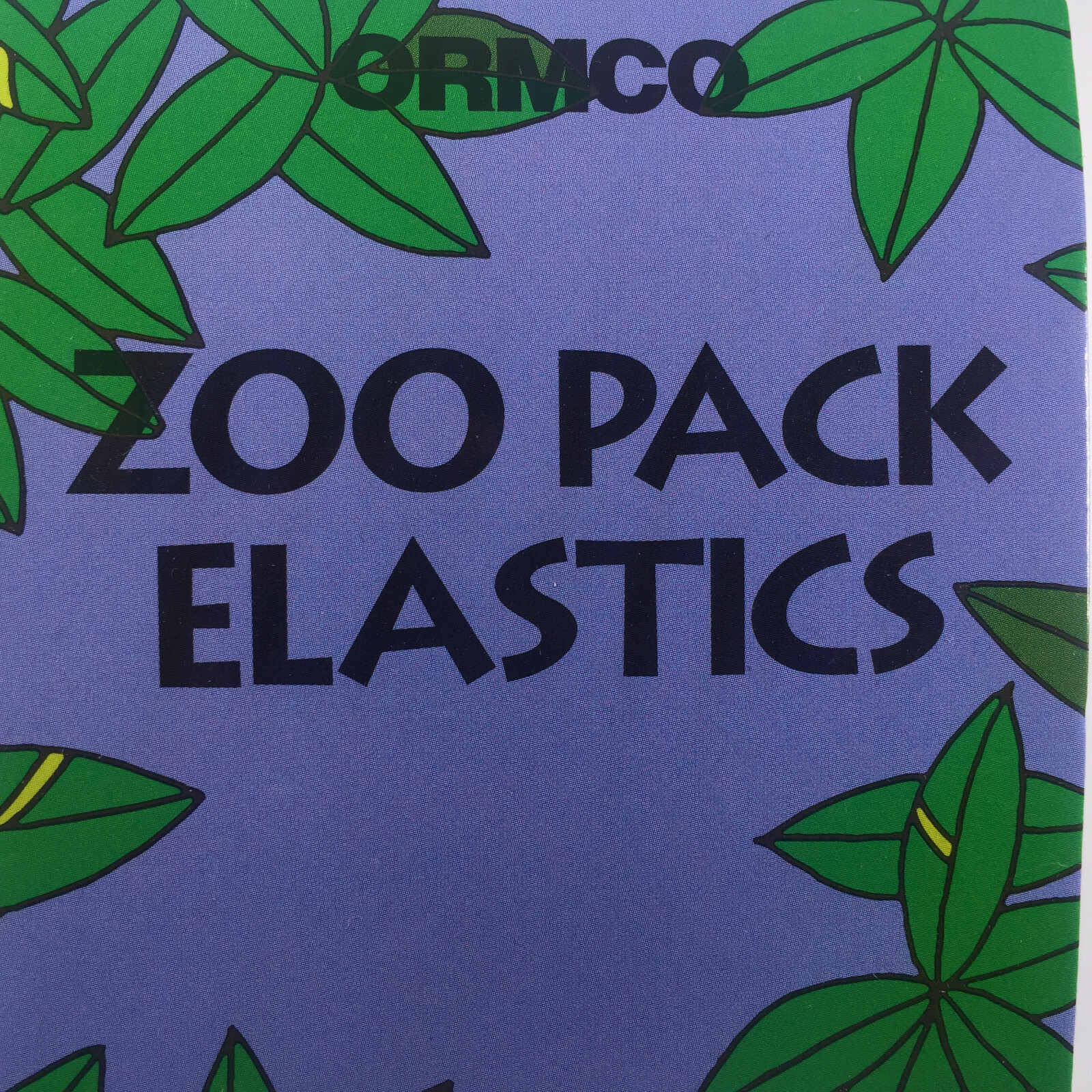 ORMCO Zoo Pack Elastics Dental Clear Yellow 5000/Box 3.5OZ 1/8 3/16 1/4 5/16 3/8