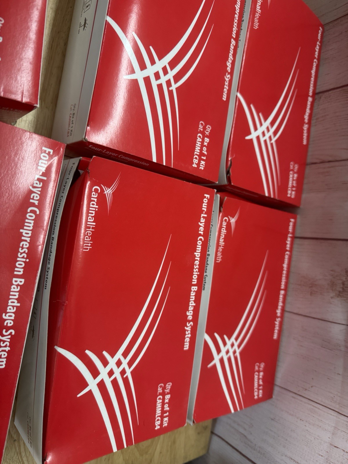 LOT 6X – Cardinal Health Four-Layer Compression Bandage System CAHMLCB4 NIB