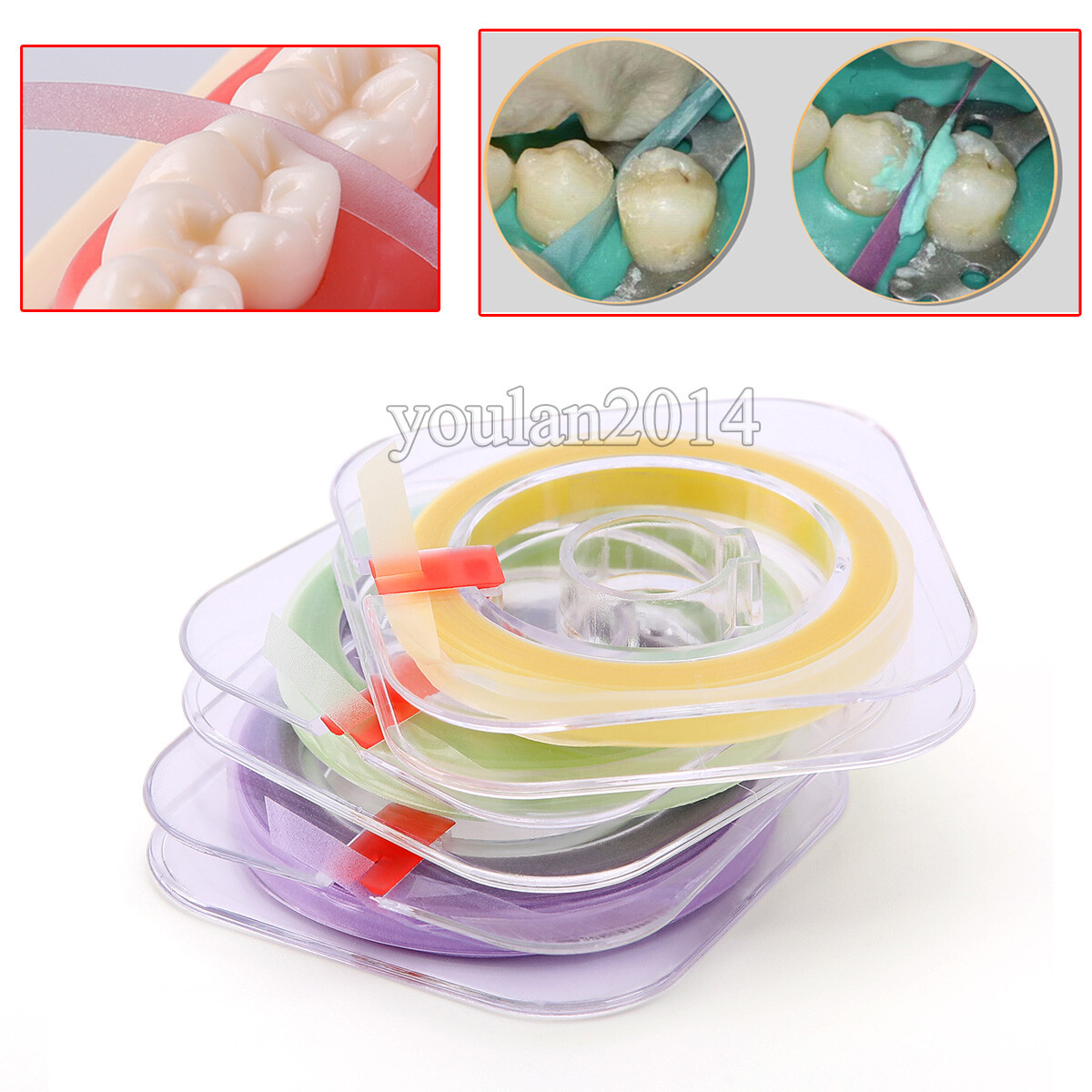 AZDENT Dental Polishing Strip Composite Resin Polyester Sanding Finishing Strips