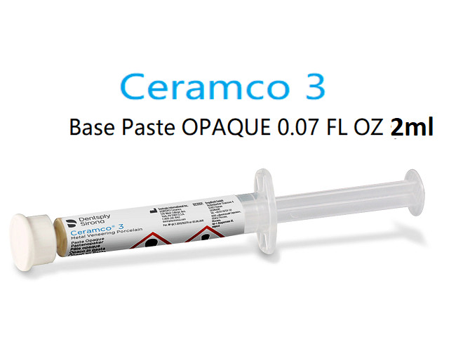 Dentsply Ceramco 3 BASE PASTE Ready to Use Porcelain Opaque Paste for Dental Lab