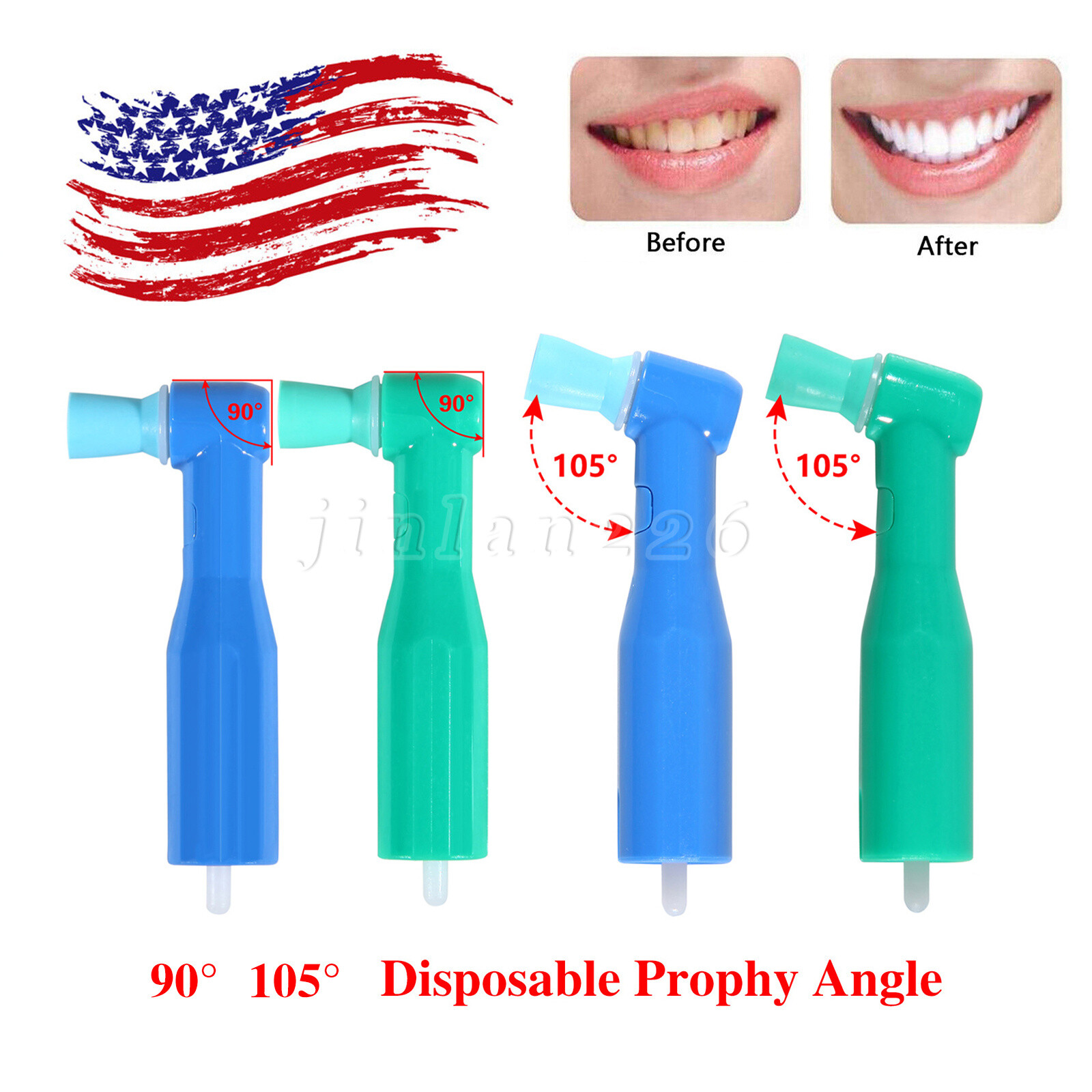 10-100Pcs Dental Carbide Burs for High Speed Handpiece Round Cone Bur Diamond FG