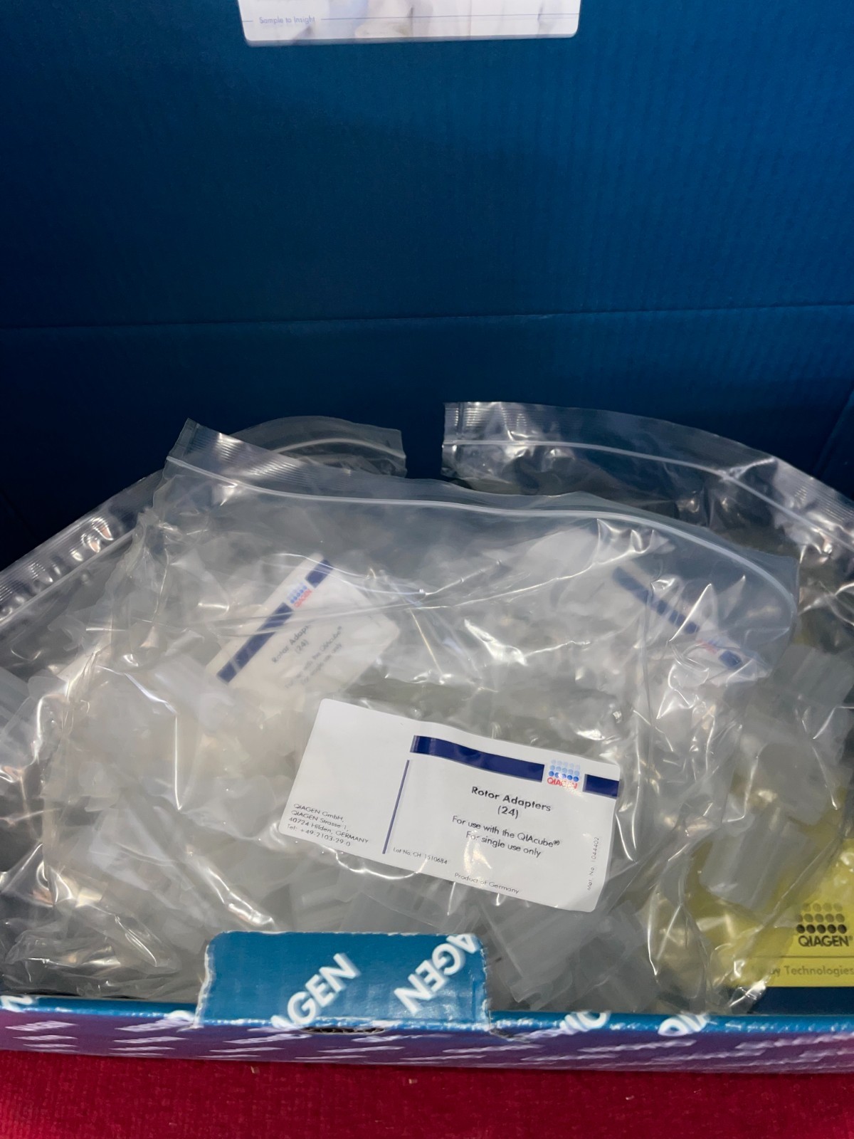QIAGEN 990394 Rotor Adapters 6 bags of 24, 240 Total, For use with the QIAcube
