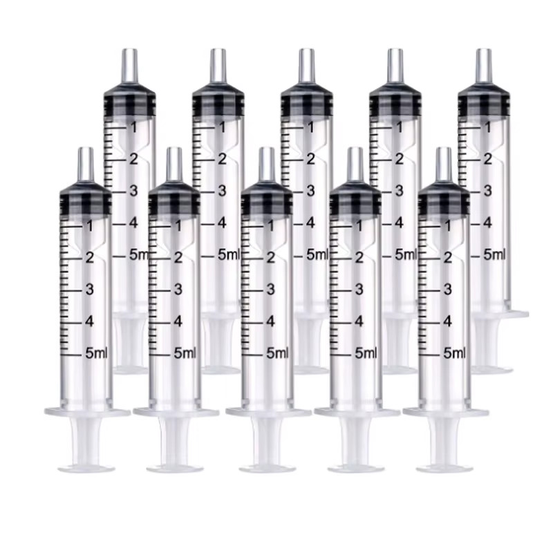 2-20Pcs 1Ml-10Ml Plastic Reusable Syringe for Measuring Nutrient Hydroponics Kit