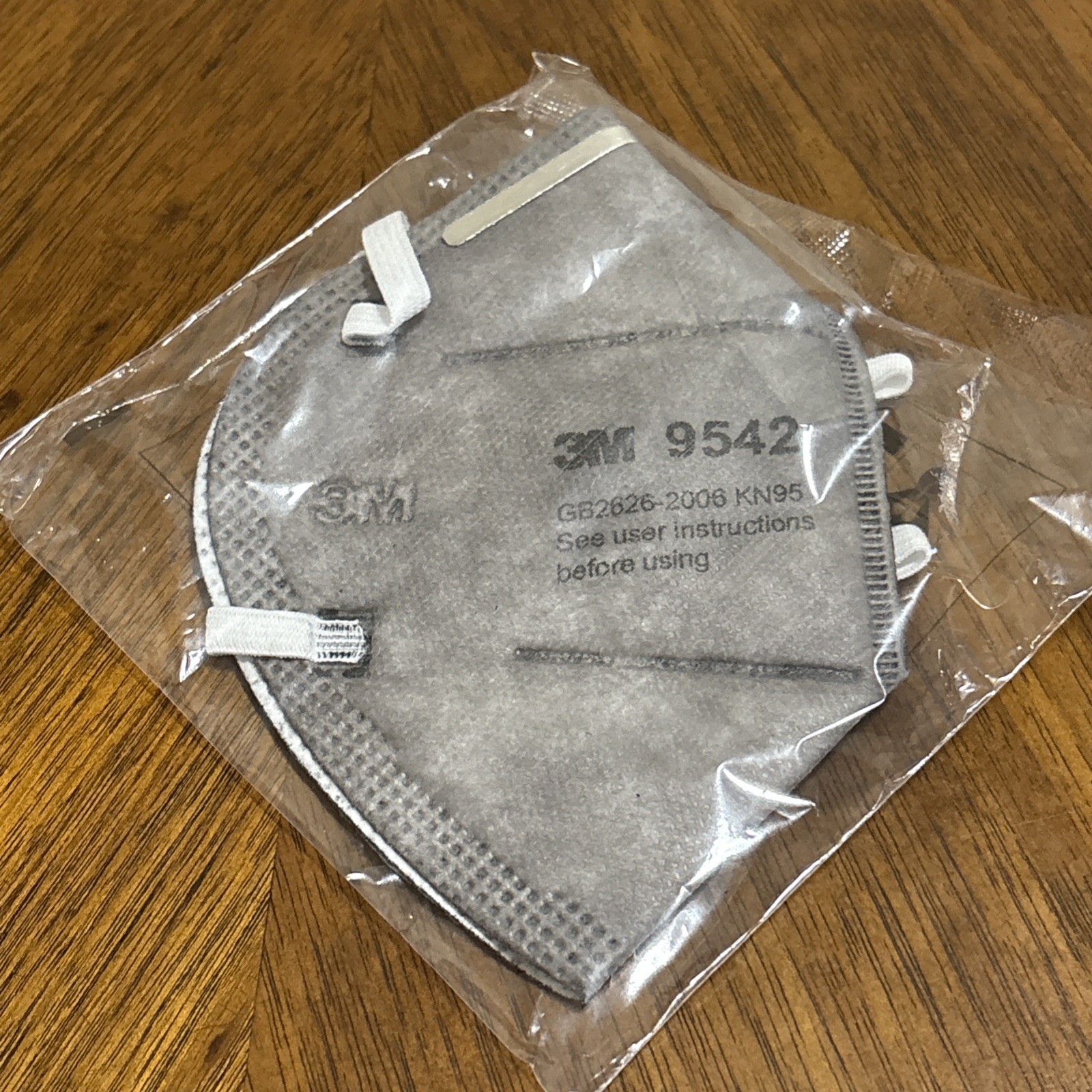 3M KN95 Standard GB2626-2006 Protective Face Mask 3M 9542 New In Package