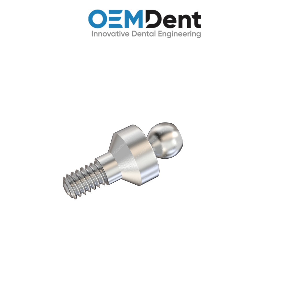 Straight Ball Attachment – DSI® Hexagon 2.42mm Compatible