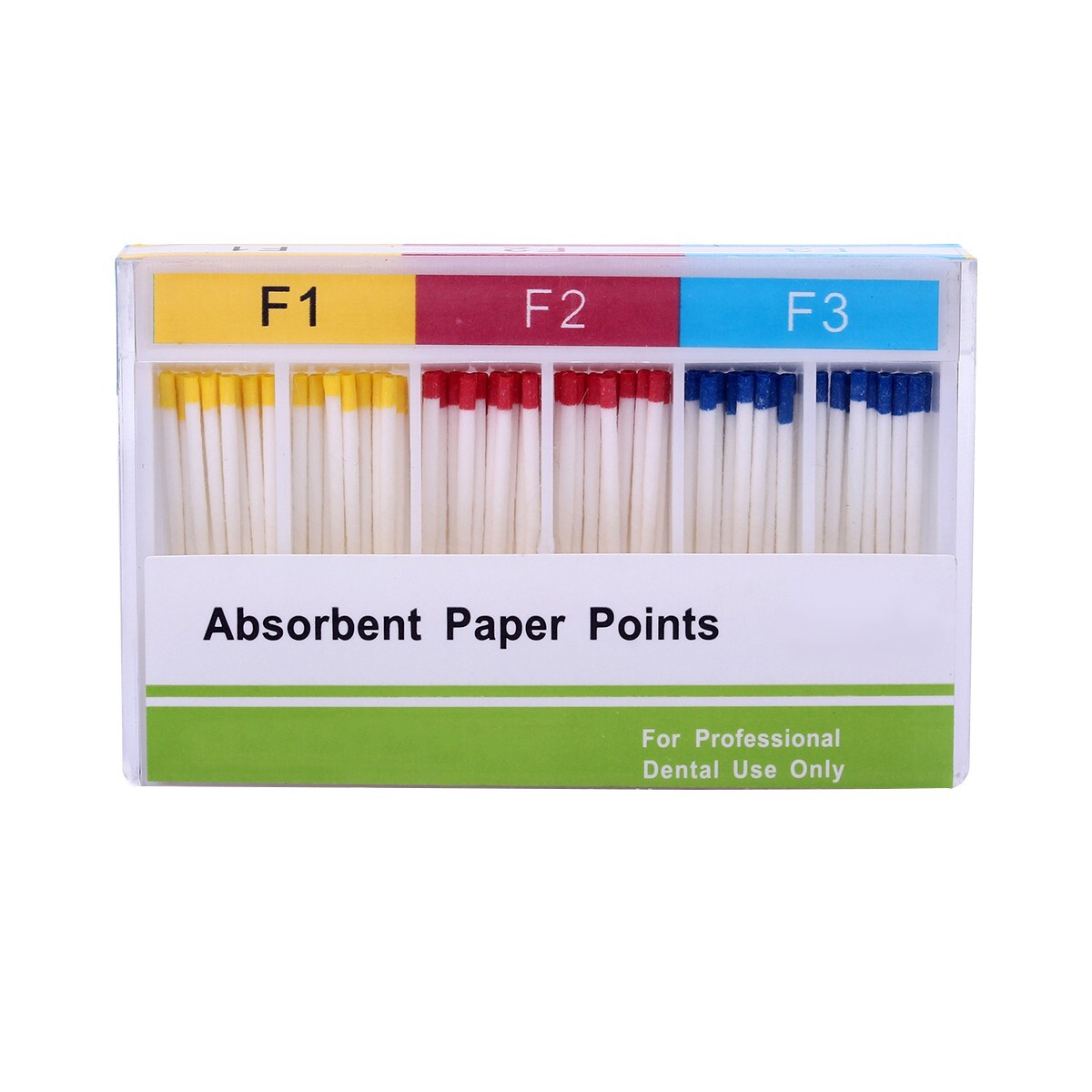 AZDENT Dental Endodontics Gutta Percha Points/Absorbent Paper Points F1 F2 F3