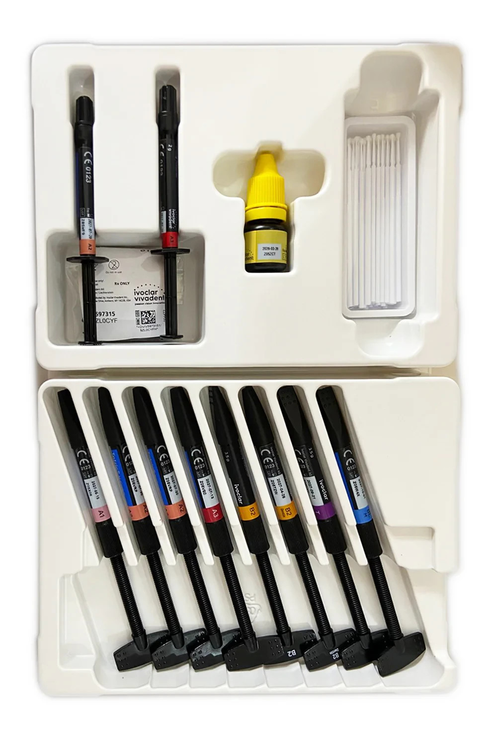 Dental TETRIC N COLLECTION LC 8 Composite , Bonding & 2 Flow Restorative Pack