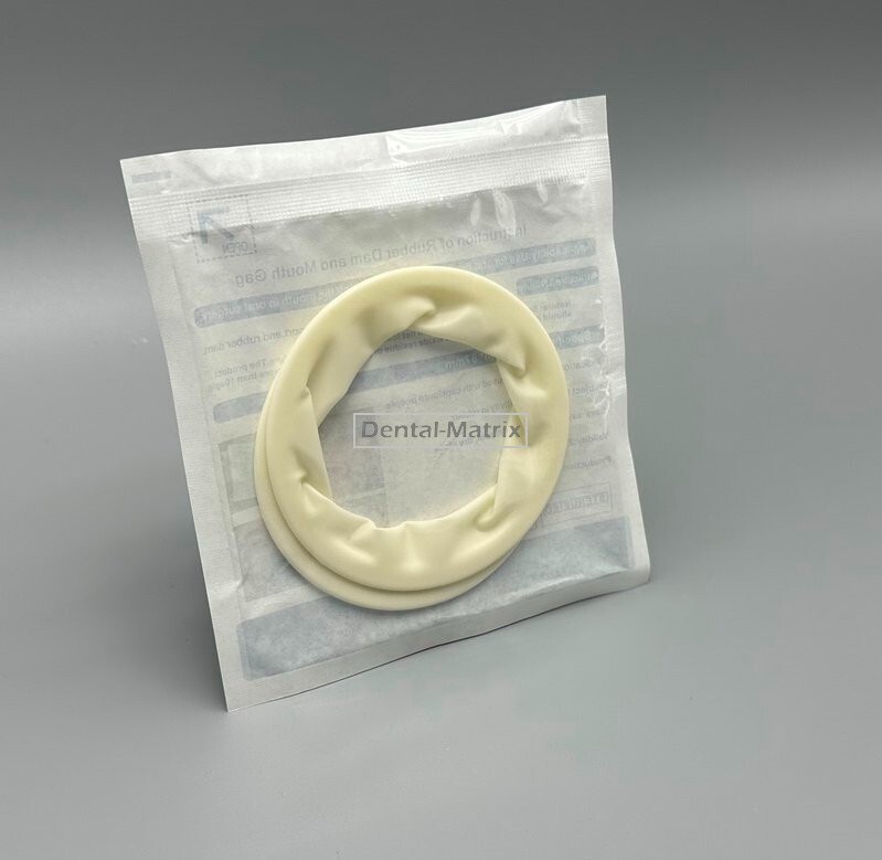10Pcs Disposable Sterile Rubber Dam Dental Cheek Lip Retractor Opener Latex Free