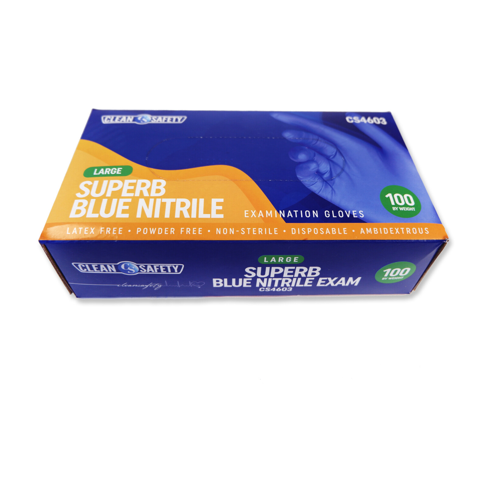 1000pcs Disposable Nitrile Gloves, S-M-L-XL, Blue, FDA, Pure Nitrile, F.D.A