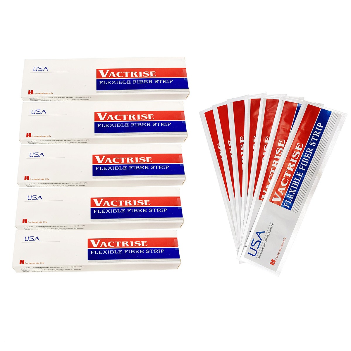 Dental Glass Fiber Splint Composite Resin Bonding Ribbon Flexible Fiber Strips