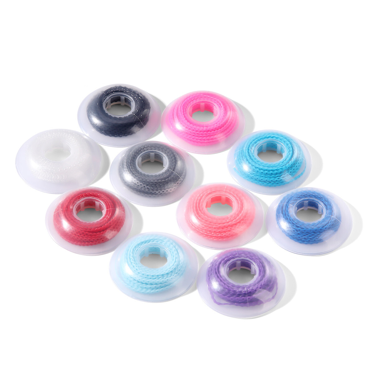 Dental Orthodontic Elastic Rubber Power Chain Braces Bands Short/Long/Continue