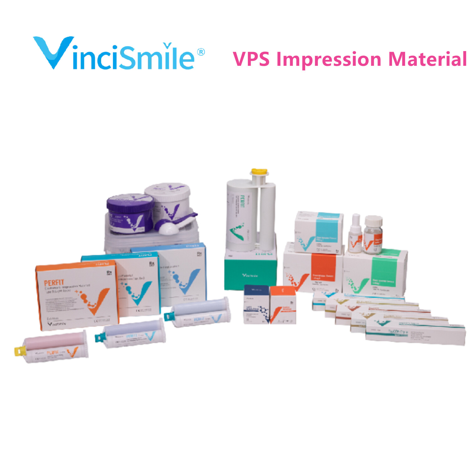 VPS Dental Impression Material Putty Heavy Regular Light Body Fast Normal Set