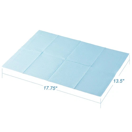 500pcs/case JMU Disposable Dental Bibs 3 Ply Bibs 13″X18″ Medical Tattoo Towels