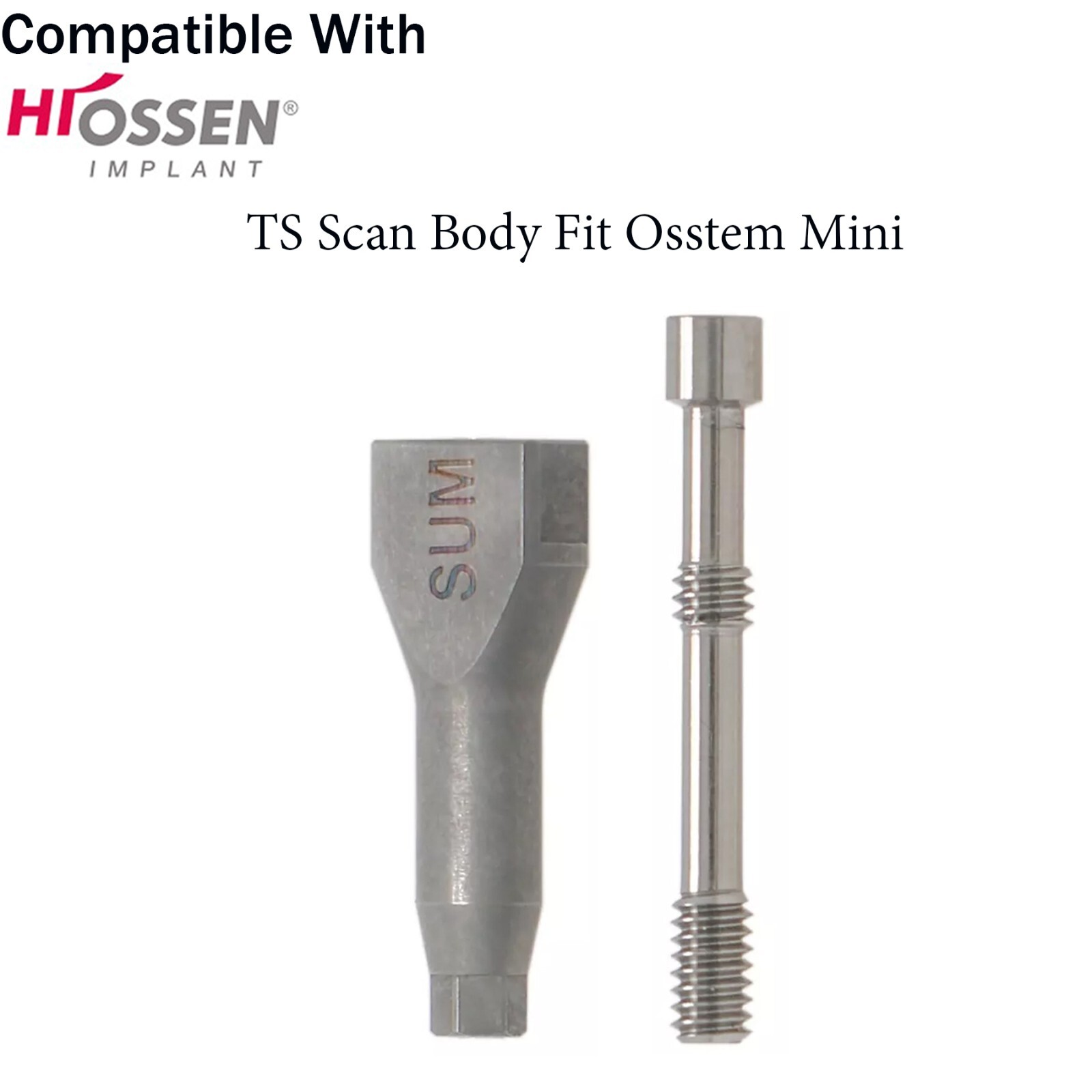 Dental CAD/CAM Implant Scan Body Fits Hiossen Osstem Nobel Active Straumann ITI