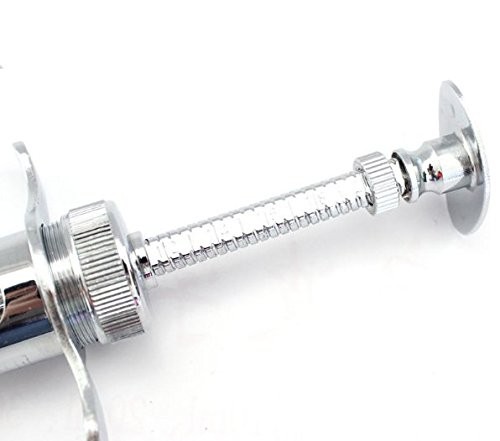 20ml Reusable Stainless Steel Hypodermic Veterinary Animal Syringe Glass for …