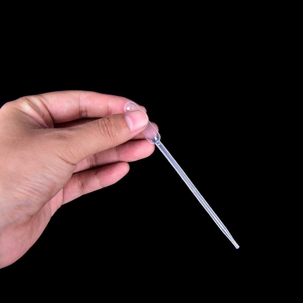 10/30/50/100x 1/2/3/5/10ml Plastic Disposable Eye Dropper Transfer Oils Pipettes