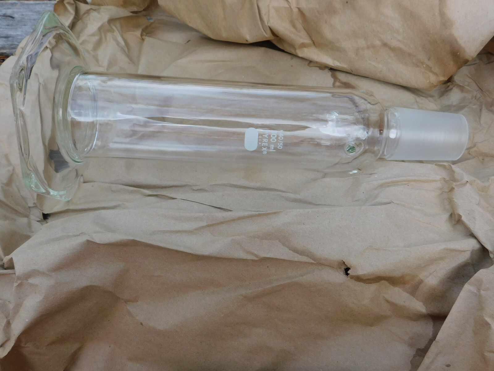 500ml Corning Pyrex 31760-500BO Gas Washing Bottle Only *Exactly as shown*