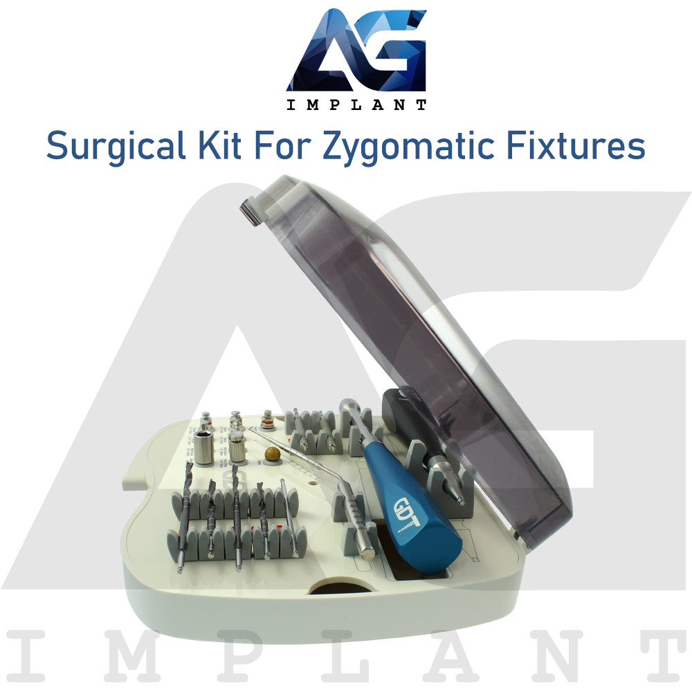 Surgical Kit For Zygomatic Fixtures Stainless Steel Tools Int Hexagon 2.42