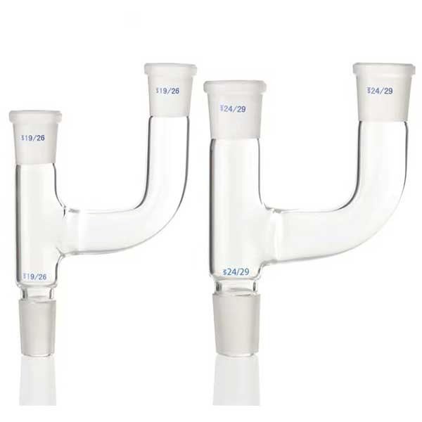 Glass Distillation Distilling Head Standard Joint Connector Chemistry Labware
