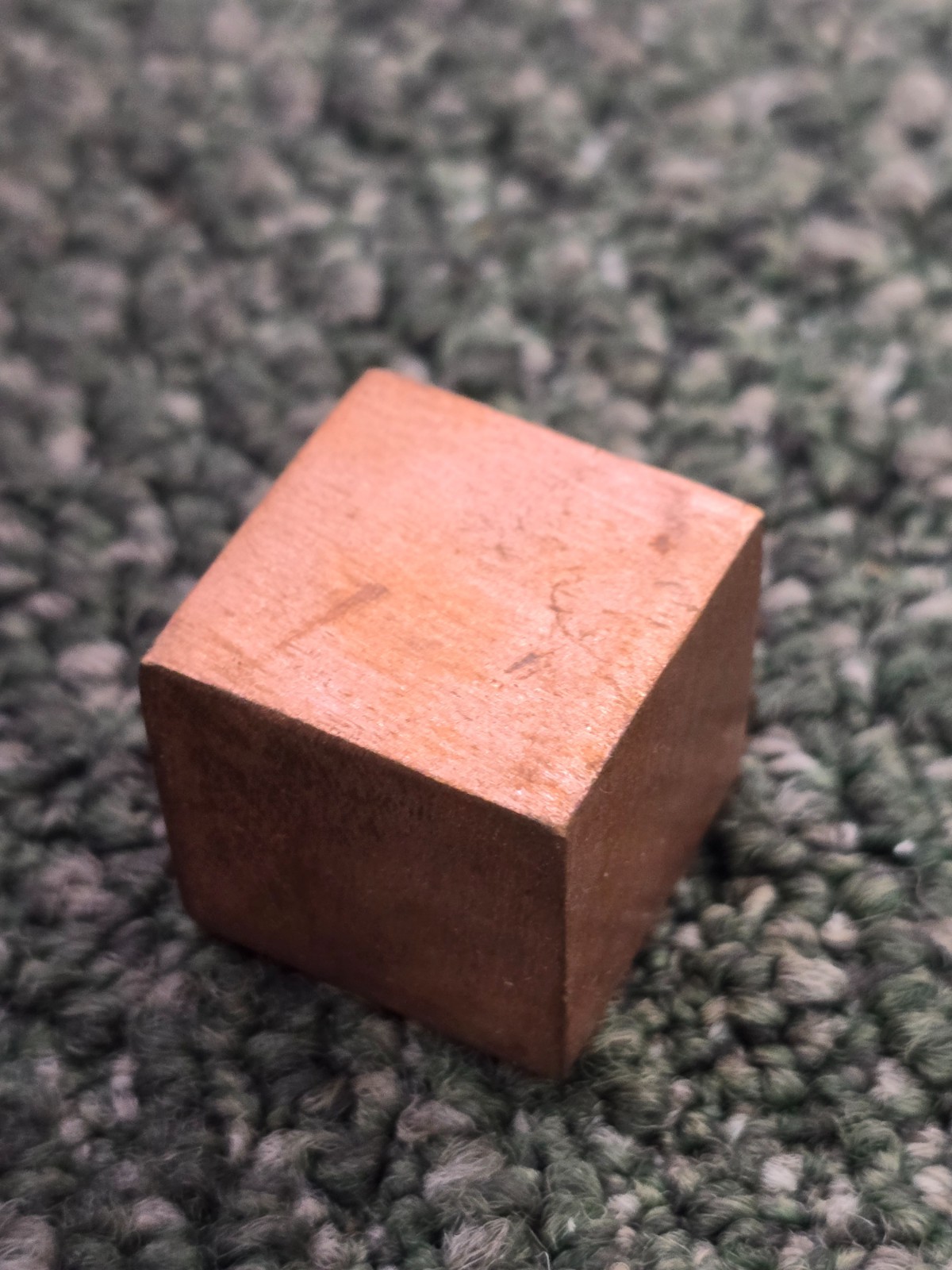 (QTY 20)United Scientific DCCO10 1-inch Solid Copper Cubes Smooth Surface Finish