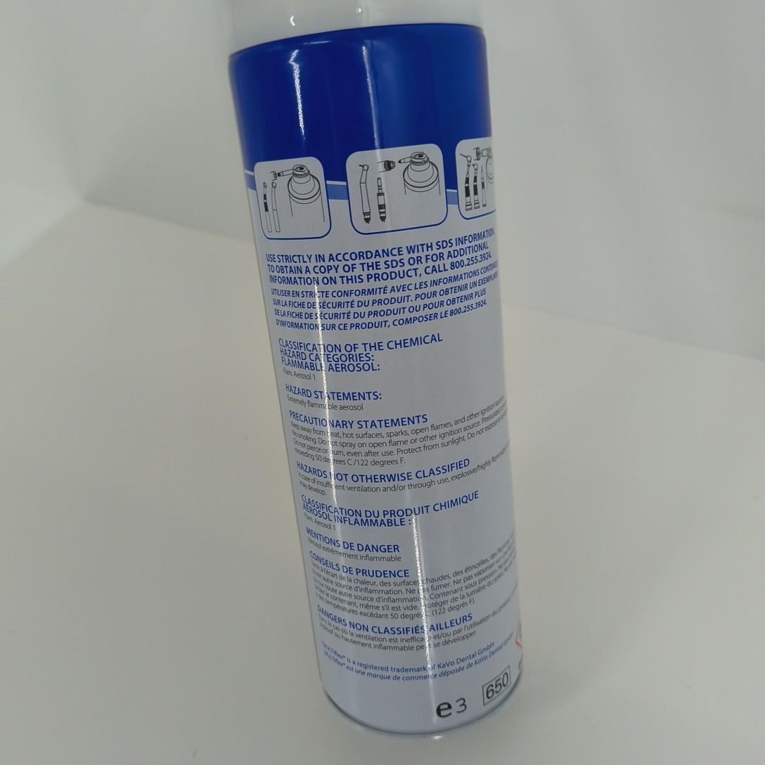Patterson® K-Spray Handpiece Lubricant – 500 ml Aerosol Can