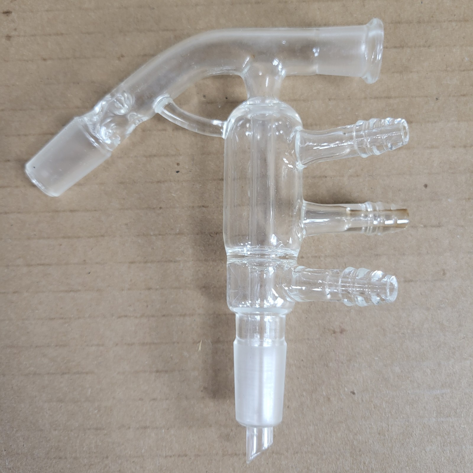 Unbranded Glassware 19/22 Joint Short Path Compact Vacuum Distillation Head