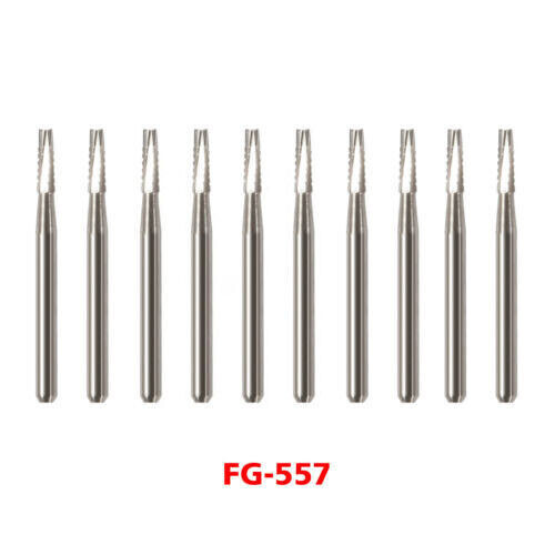 Dental Tungsten Carbide Bur FG Drill Round Type For High Speed Handpiece FG-557