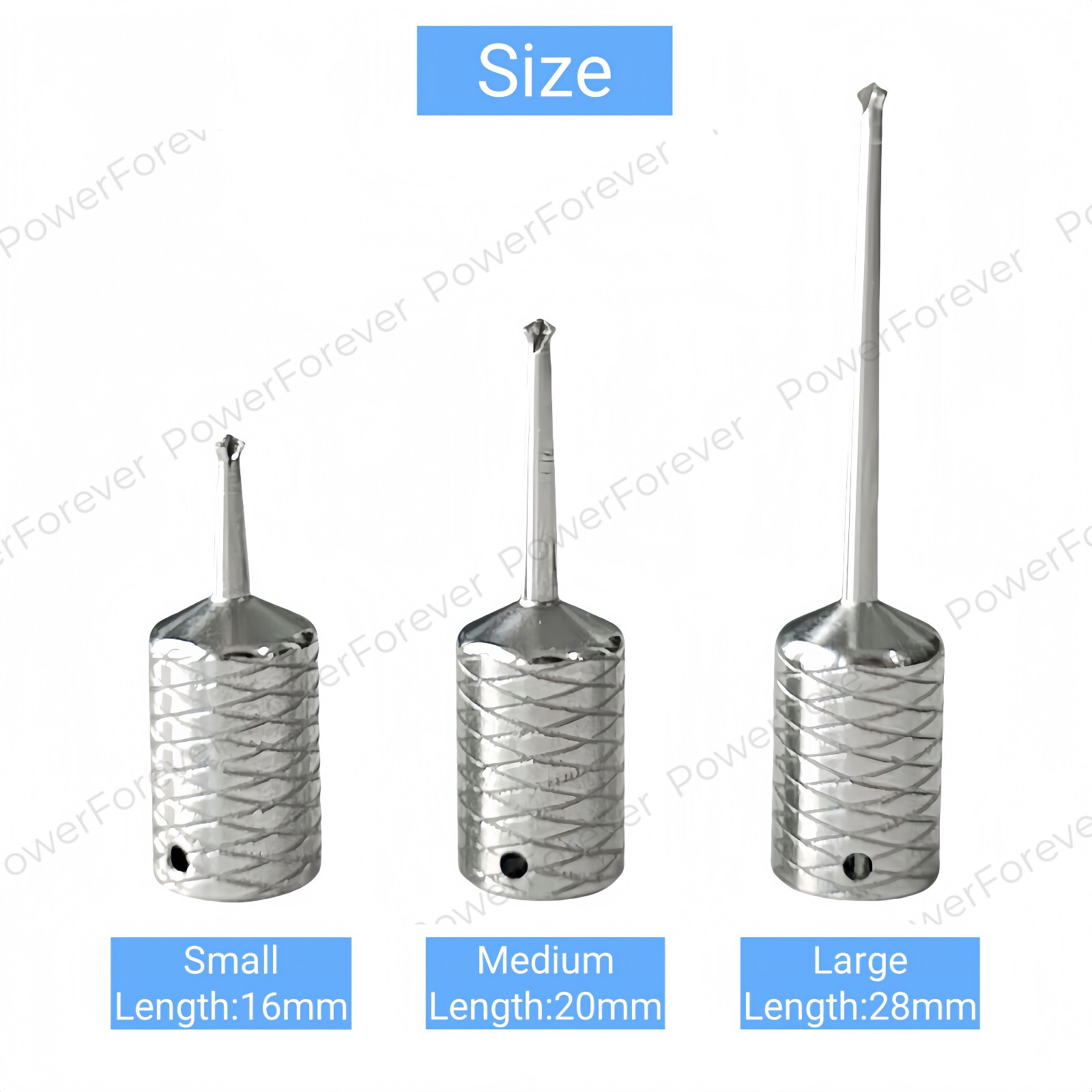 3Sizes Dental Sealing Material Extractor Remover Tool Suitable For Any System