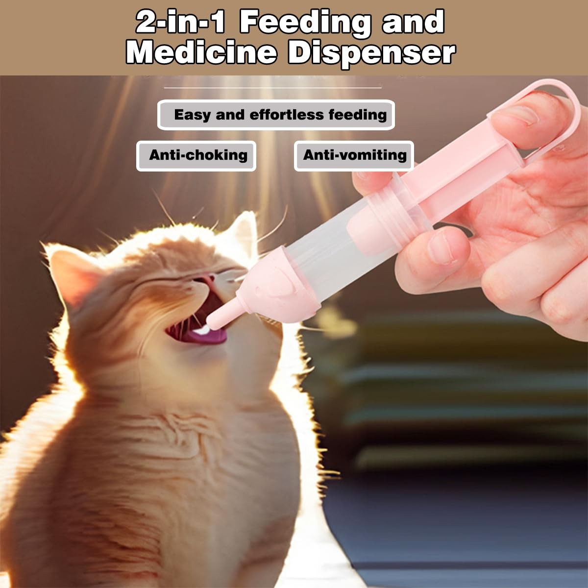 LogFaadCoi Kitten Bottle Feeding Kit for Nursing, 1 Count (Pack of 1), Blue