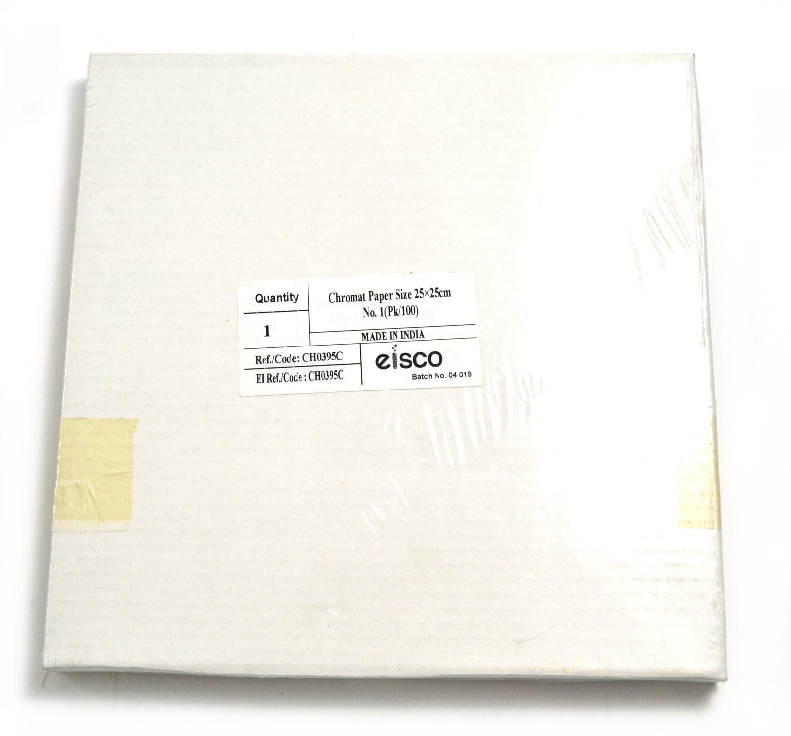 Chromatography Filter Paper Sheet 25cm x 25cm (9.84″ x 9.84″) Pack of 100