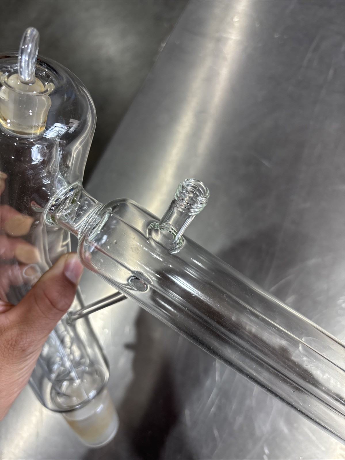 10L Short Path Distillation Head 45/50 14/20 Glass Lab SPD Unknown Brand