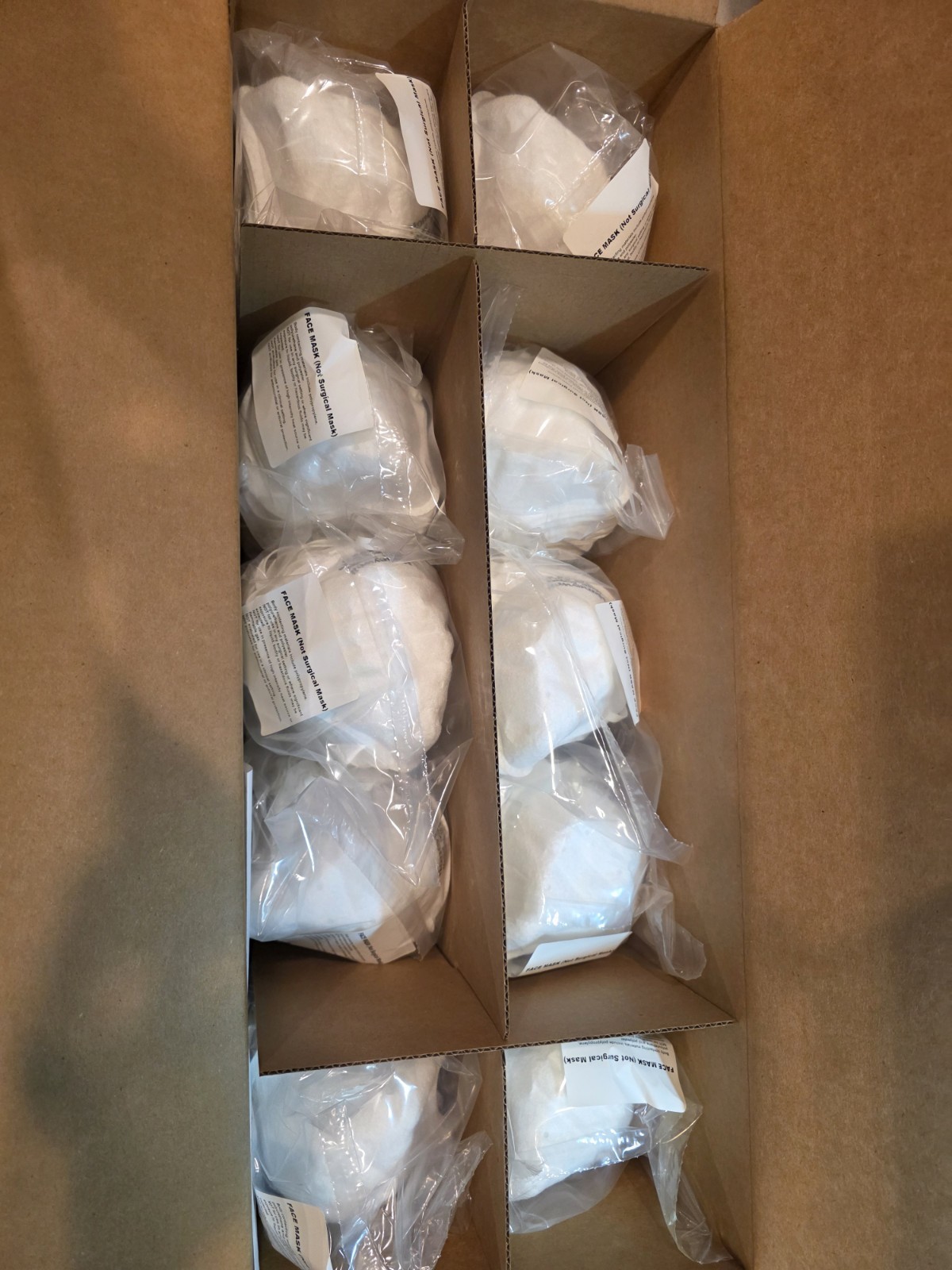 Honeywell N95 DC300N95B Respirator Particulate Masks Disposable NIOSH, 200/Case.