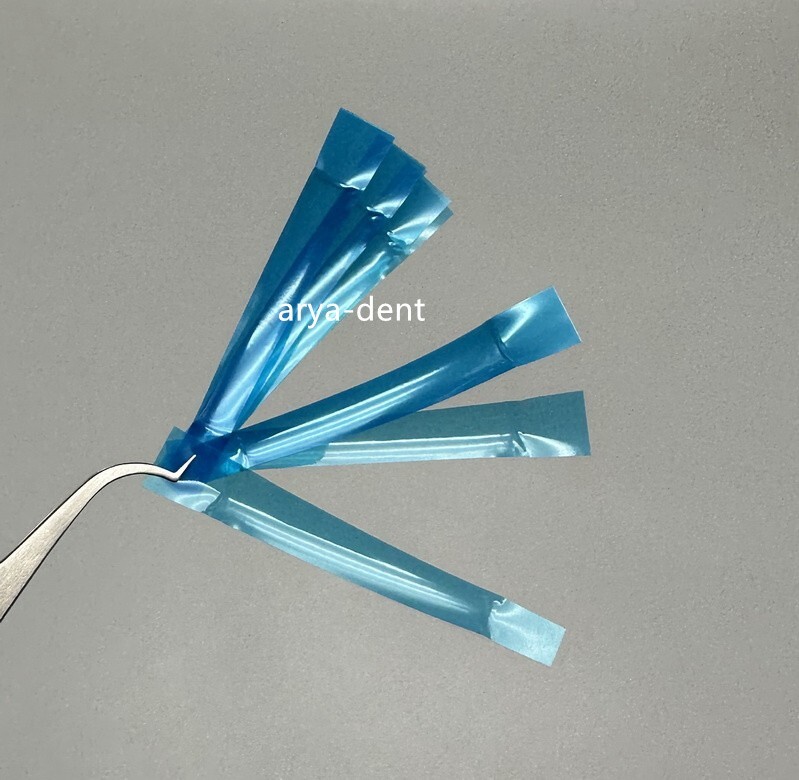 Dental Blue Matrix Strip Contoured Anterior Matrices 0.05mm Restorative Strips