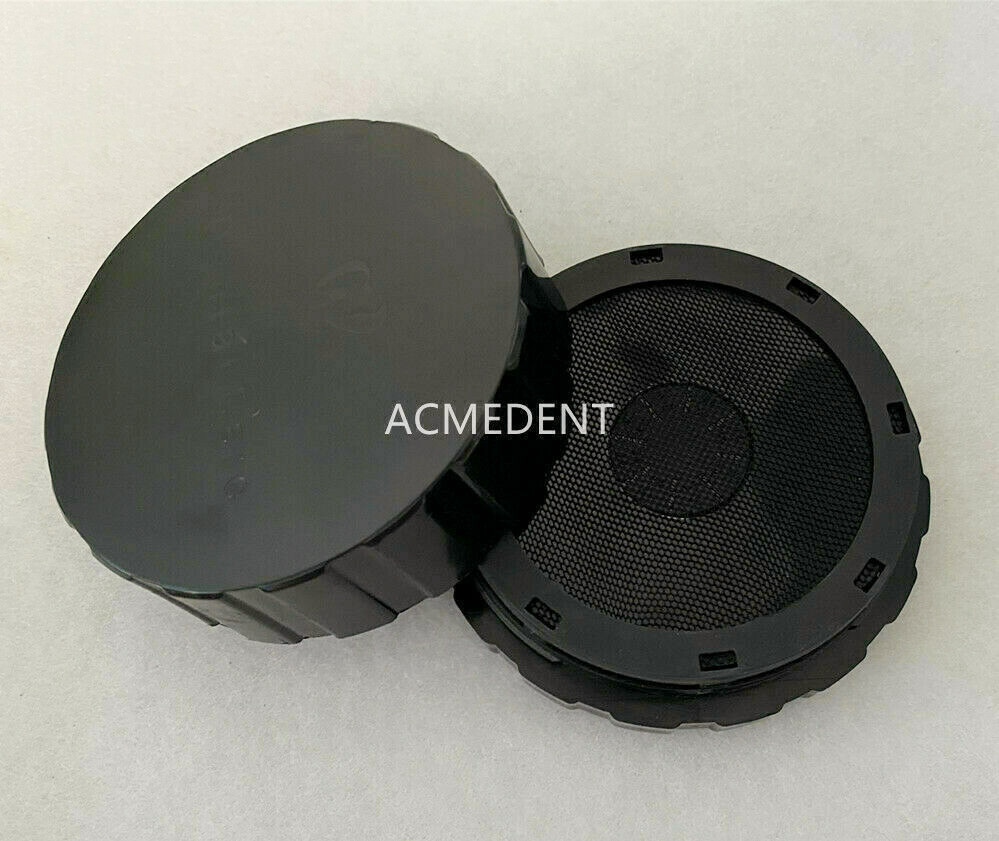1-10pcs Dental Veneer Rinse Crown Porcelain Veneers Round Box Sterilize Etch