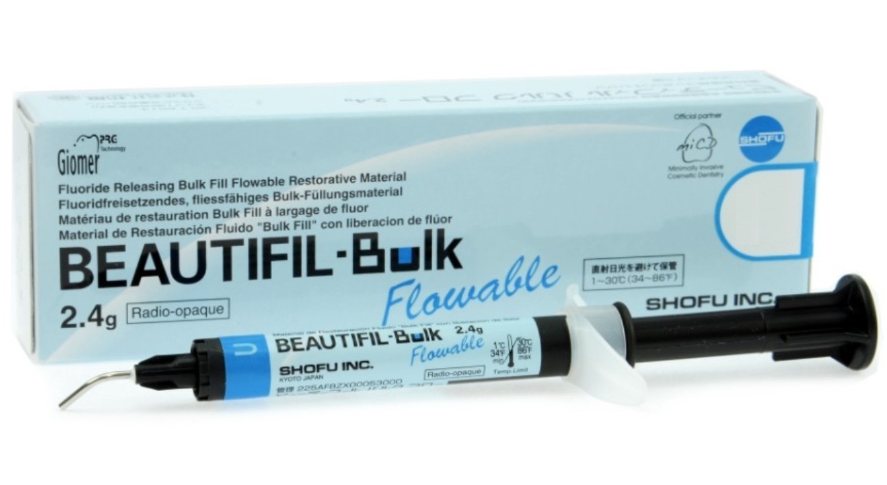 Shofu Beautifil Bulk Flowable Composite 2.4 Gm Universal Long Exp Dental