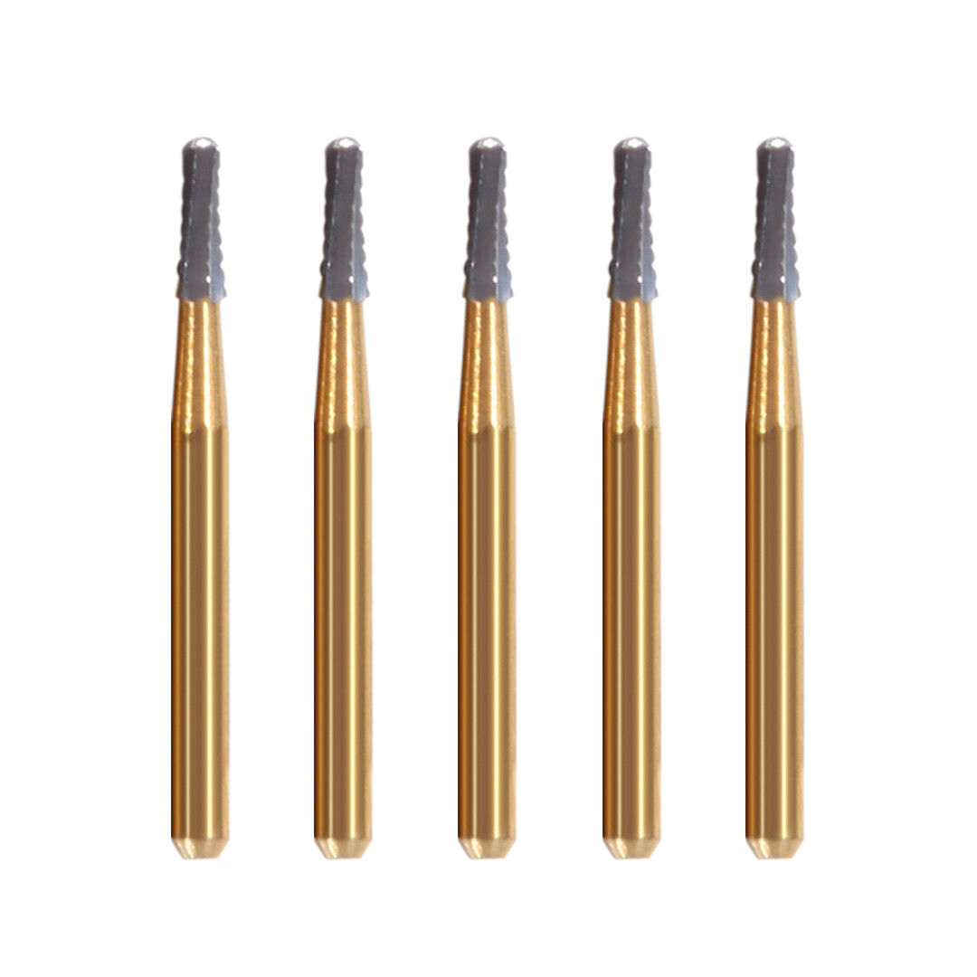 Dental Operative Carbides FG Burs 1957 1958 Straight Fissure Dome Metal Cutting