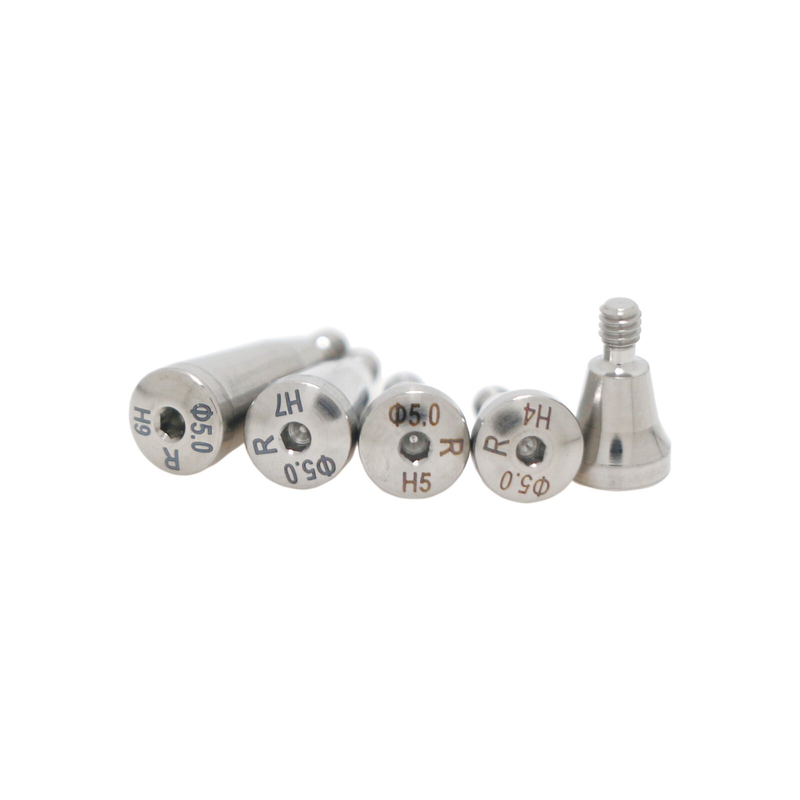 5Pcs Dental Healing Abutment Cover Screw Mini Regular Fit Osstem Hiossen