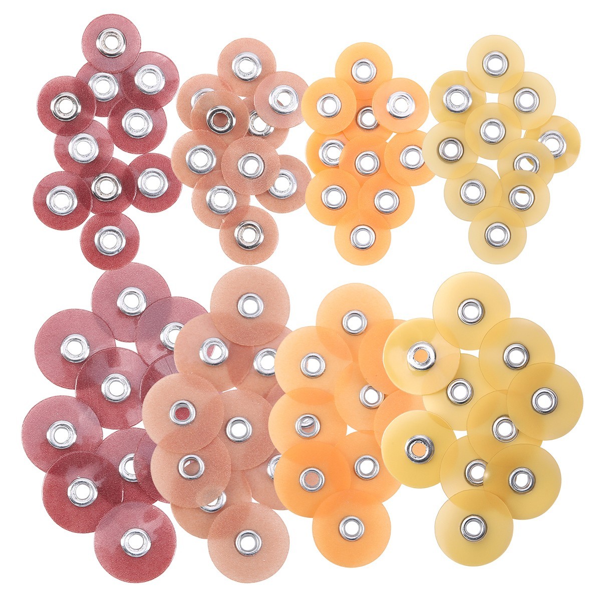 40 discs Dental Composite Finishing Polishing+RA2.35mm Mandrel 135℃ Autoclavable