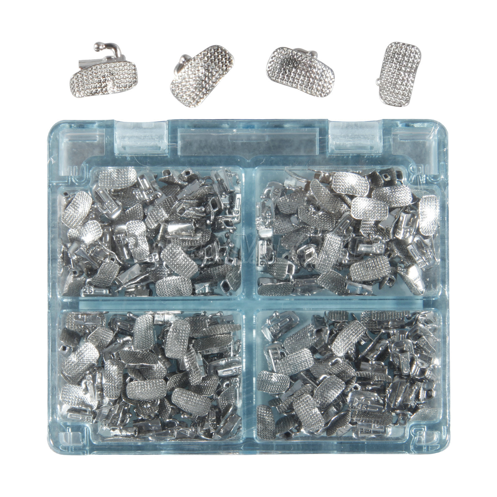 200pcs Dental Orthodontic Buccal Tubes Bondable Roth 022 1st 2nd Molar CE&FDA